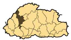 Bhutan Thimphu District or Dzongkhag