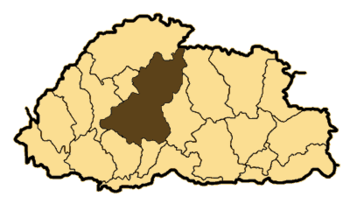 Bhutan Wangdue Phodrang District or Dzongkhag