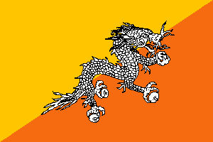 Bhutan National Flag