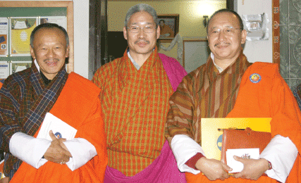 The presidents with the Chief Election Commissioner