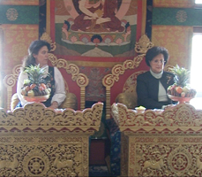 Ambassador of Norway (Left), Ambassador of EC (Right)