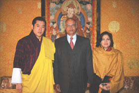 His Majesty the King grants audience to Indian Foreign Secretary