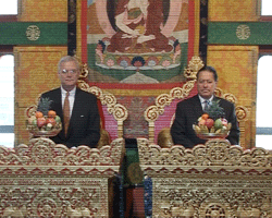 Ambassador of the Netherlands (Left) and Ambassador of Austria (Right)