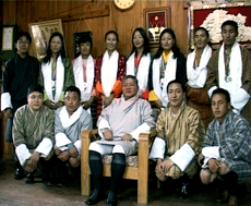 Bhutanese_archers_in_the_South_Asian_Archery_Championship