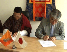 Japanese support for immunization programme in Bhutan
